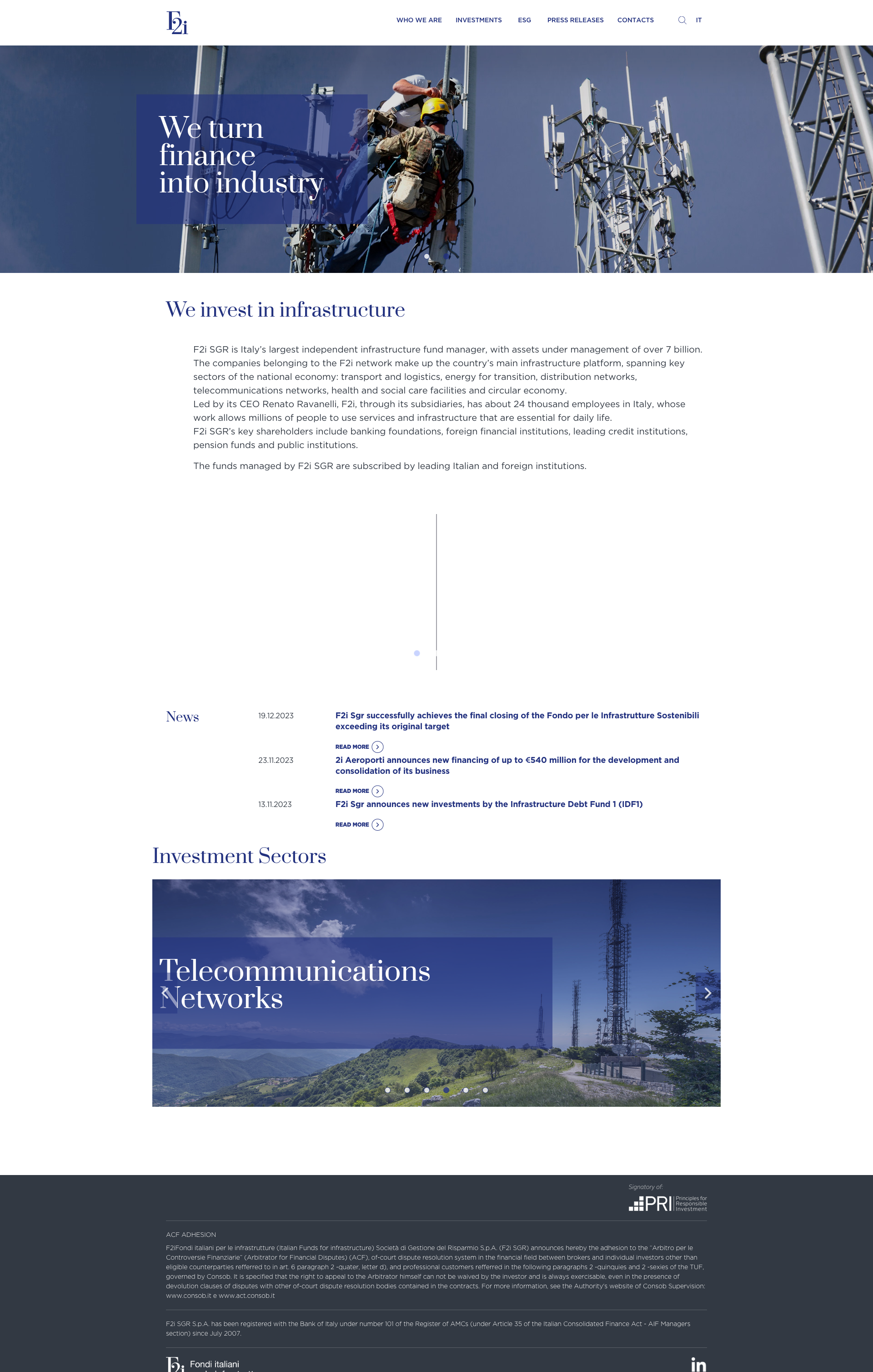 Screenshot of f2isgr.it